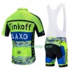 Fietskleding (Fietsshirt + Korte Koersbroek) 2020 Tinkoff N001